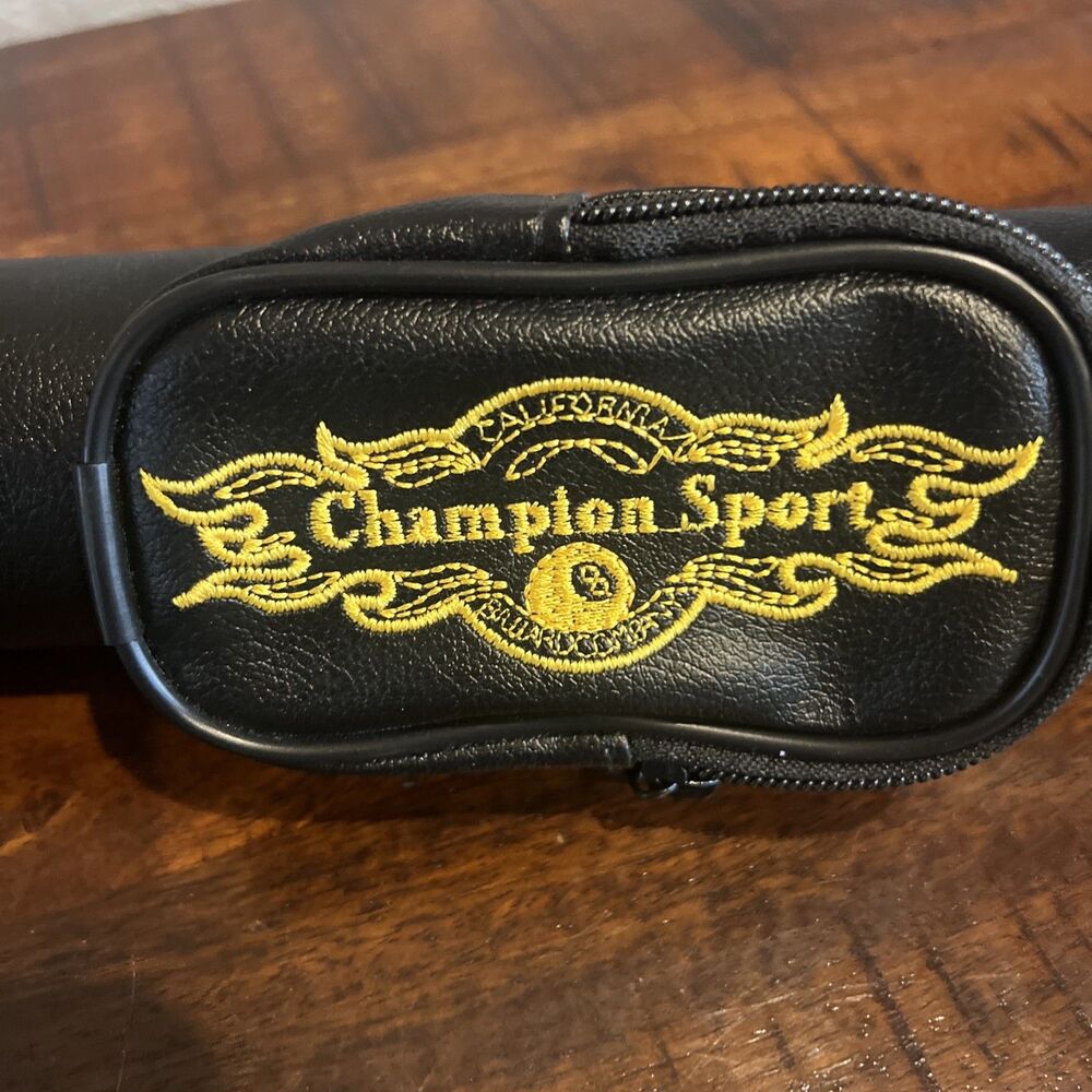 Champion Black 1X1  Case For Billiard Pool Stick